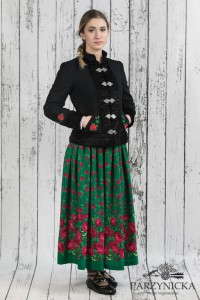 Spódnica góralska "Różana korona"