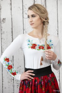 bluzka z dzianiny